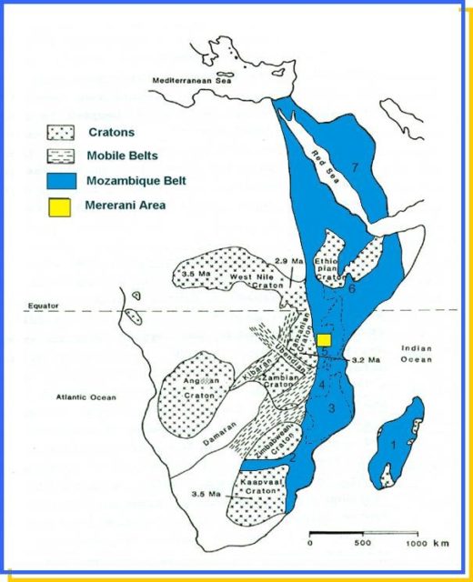 How Tanzanite was formed - SearchMin Ltd Science Blog